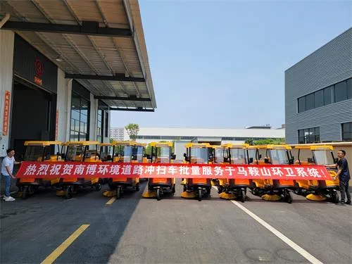 NanboG30 Electric High-Pressure Washing Vehicle serving Ma’anshan Sanitation System