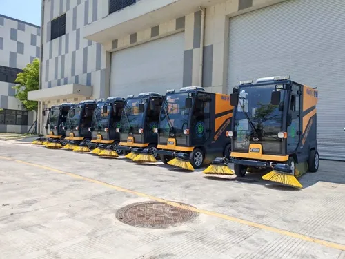 NanboC200 Fully Enclosed Road Sweeper serving Hefei Sanitation System