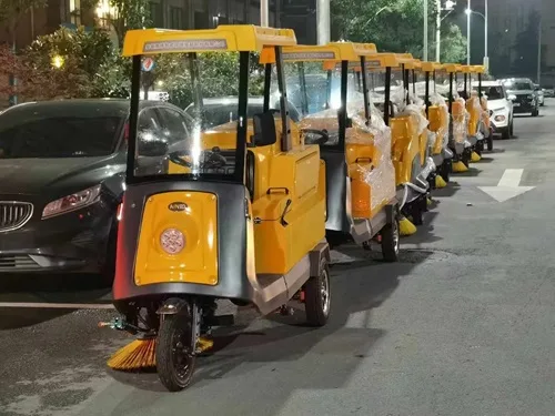 NanboG30 Electric High-Pressure Washing Vehicle serving municipal sanitation in an unnamed city
