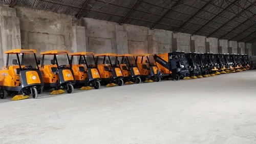 NanboAll-Electric Road Sweepers in Fleet Service serving Fuyang Sanitation System