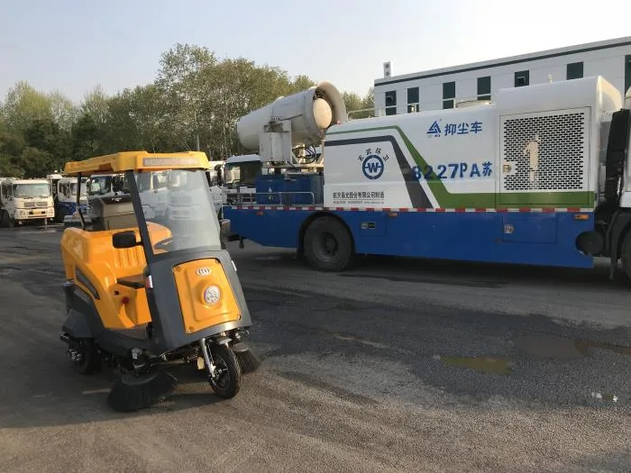 NanboC170 Semi-enclosed Road Sweeper serving Sanitation Cleaning