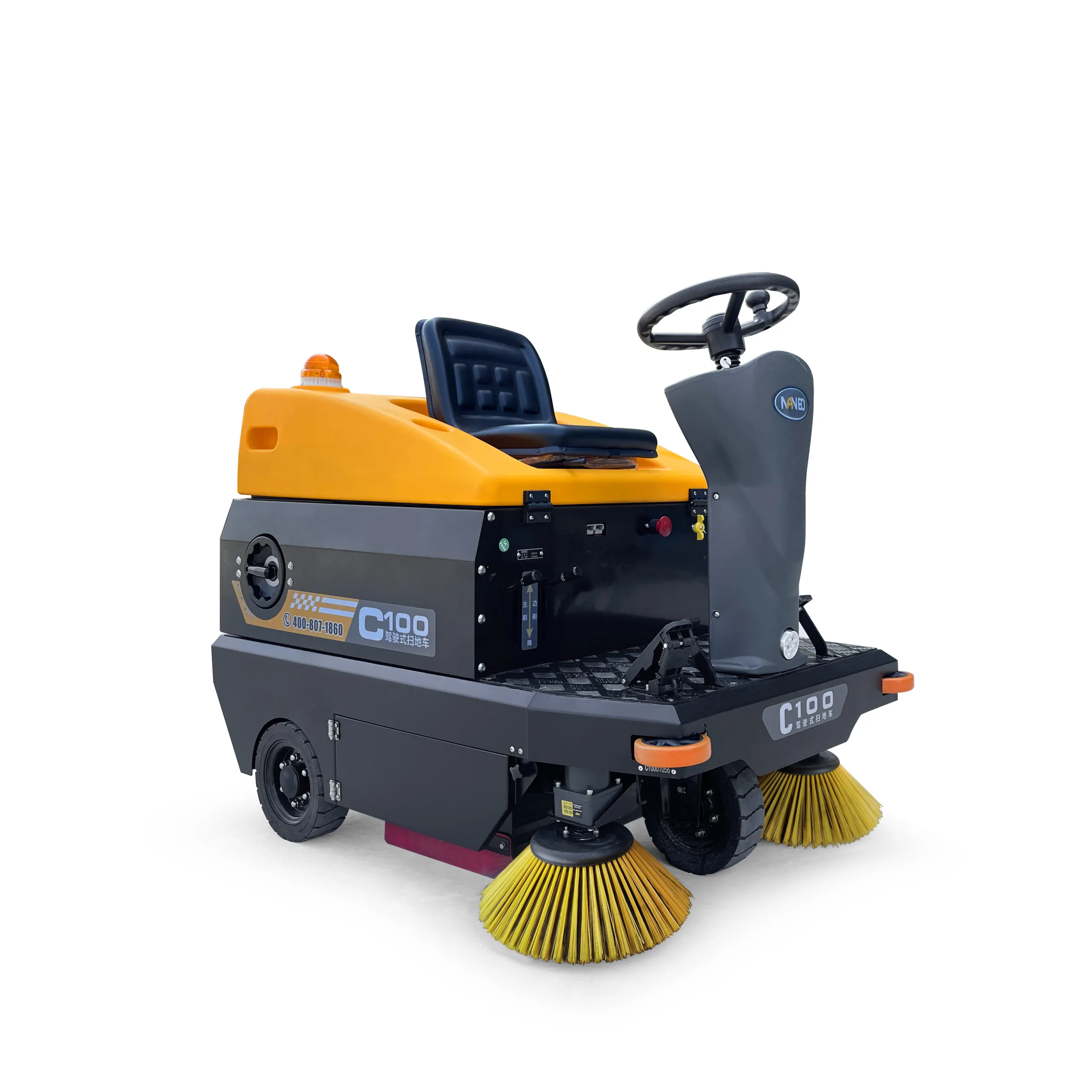 C100 Ride-on Sweeper (2)