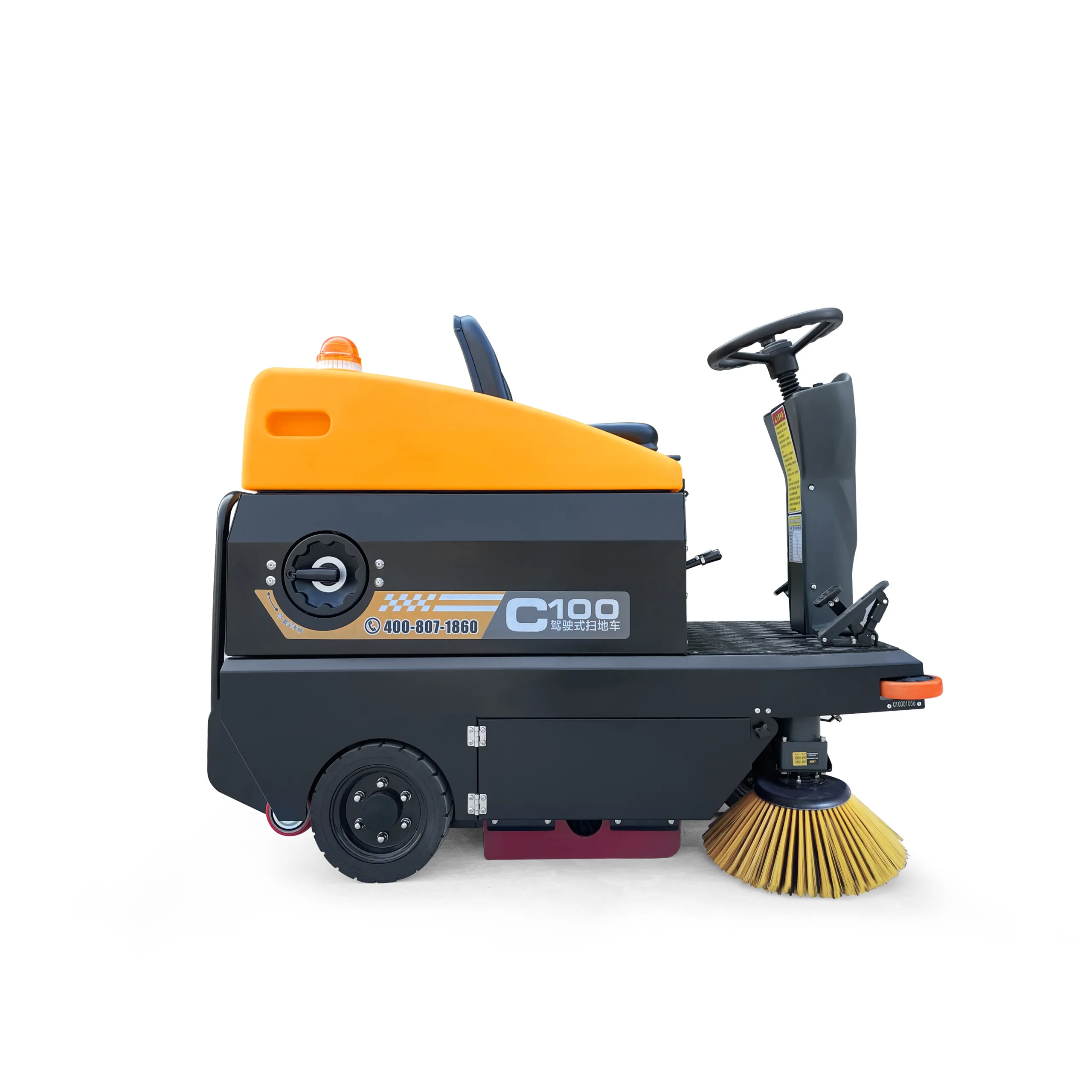 C100 Ride-on Sweeper (3)