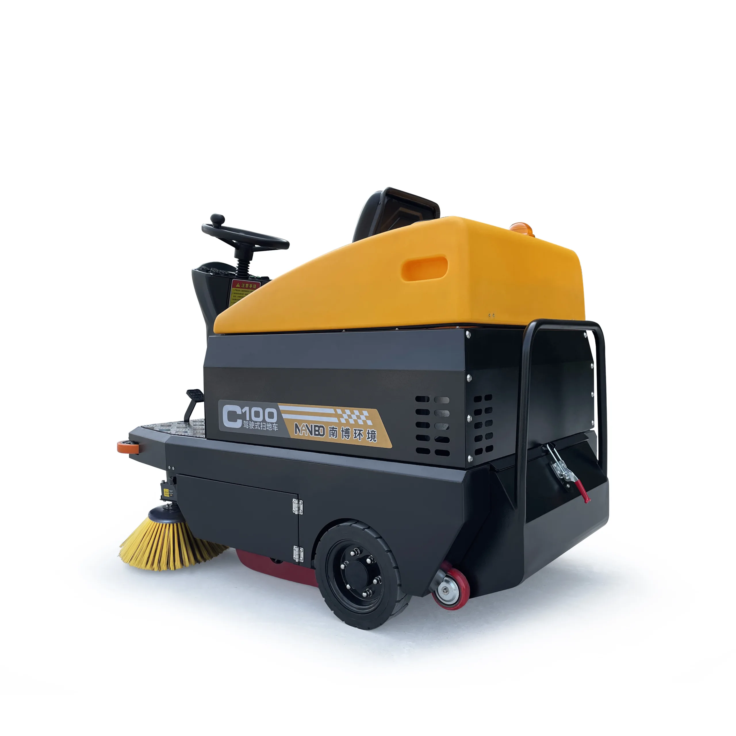 C100 Ride-on Sweeper (5)