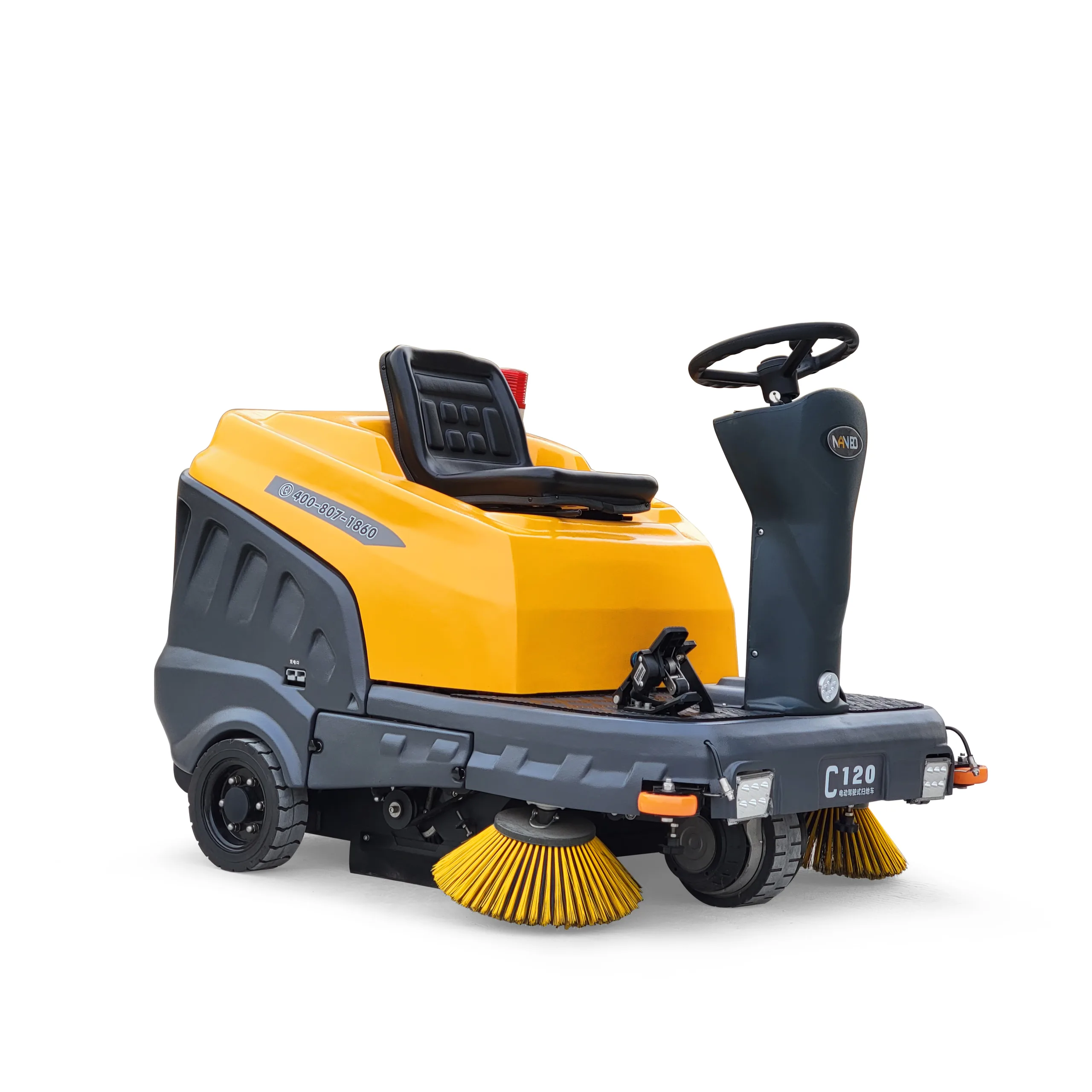C120 (Open) Ride-on Sweeper (2)