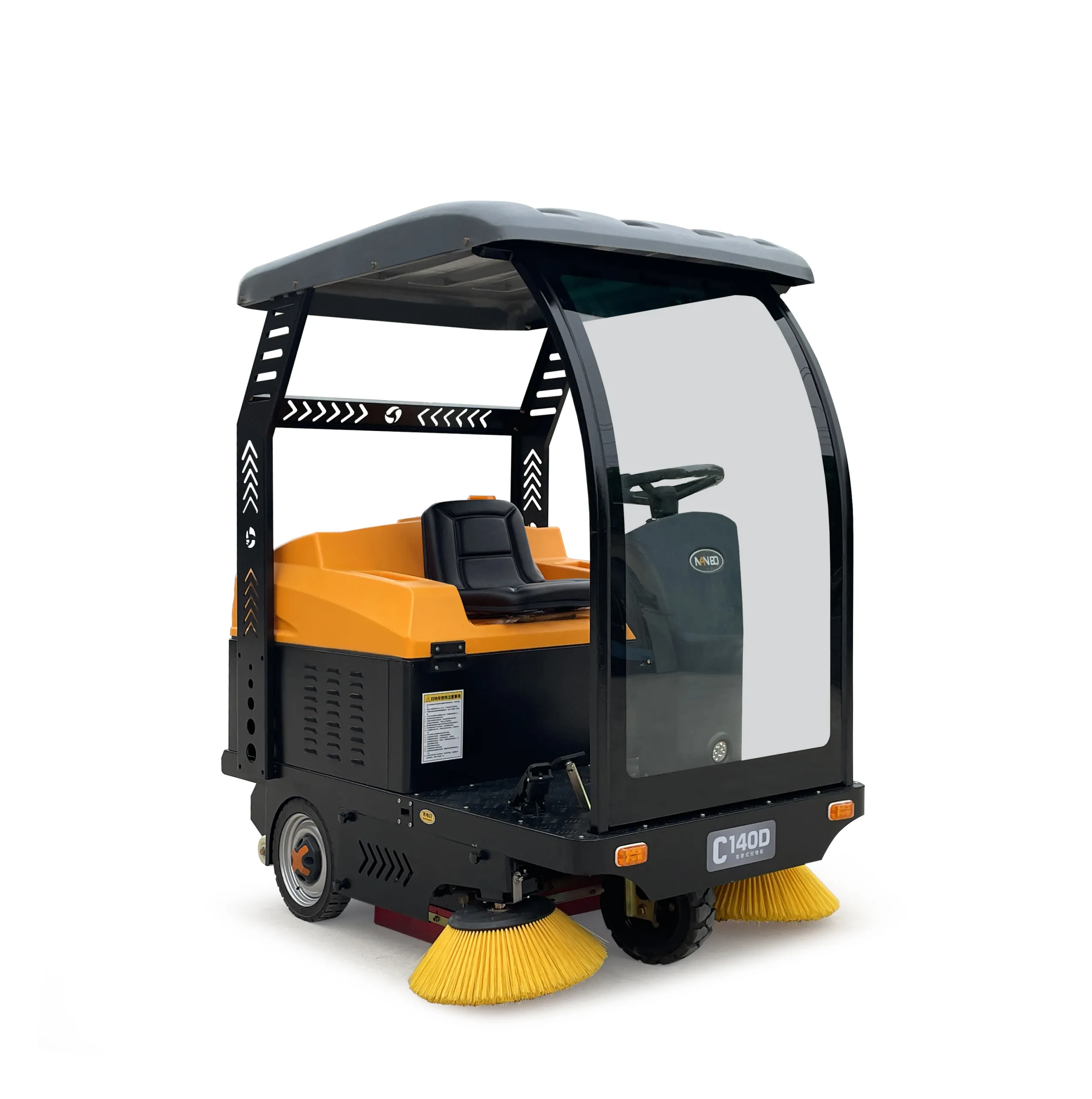 C140D(Semi-enclosed) Ride-on Sweeper (2)