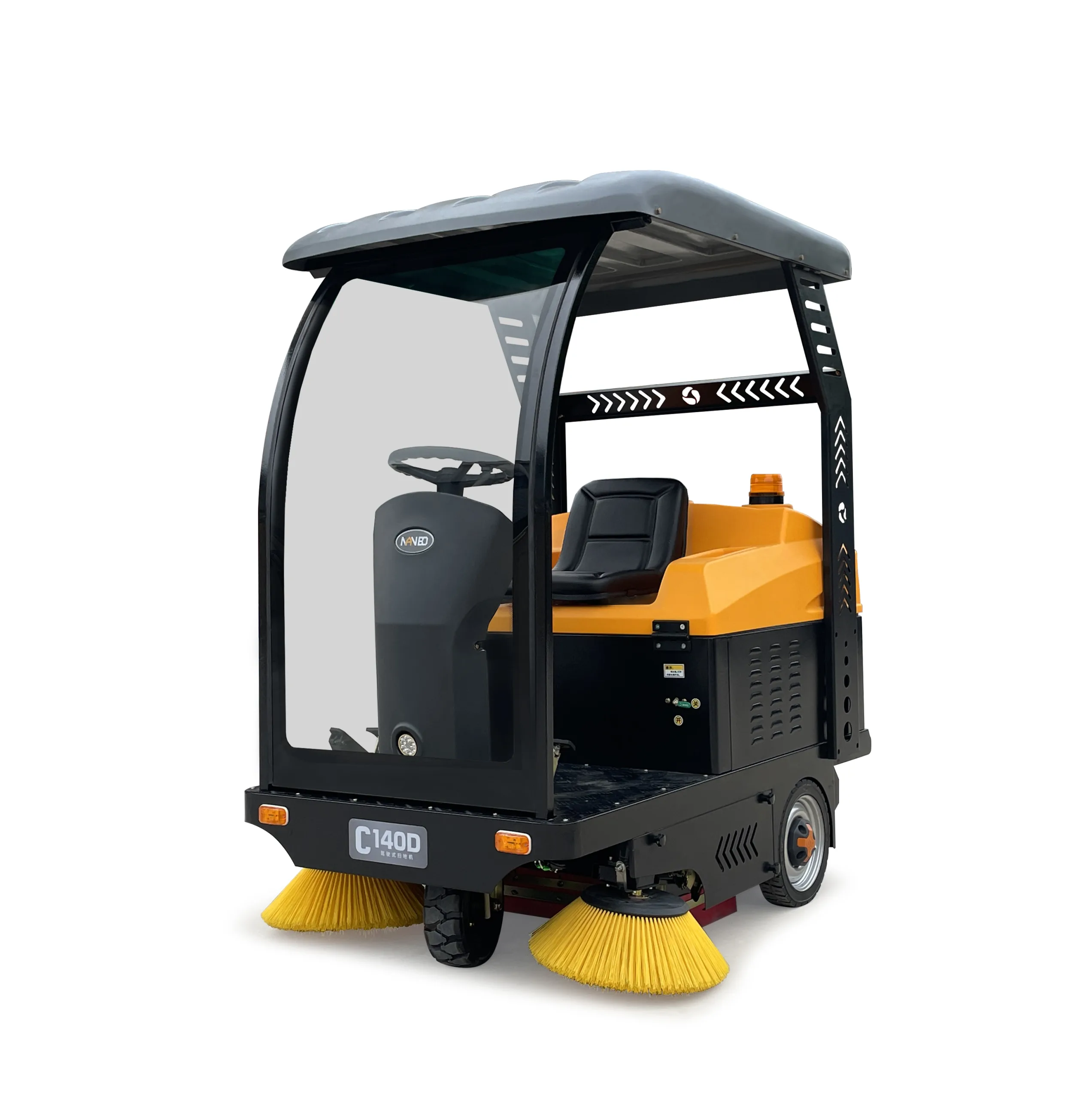 C140D(Semi-enclosed) Ride-on Sweeper (3)