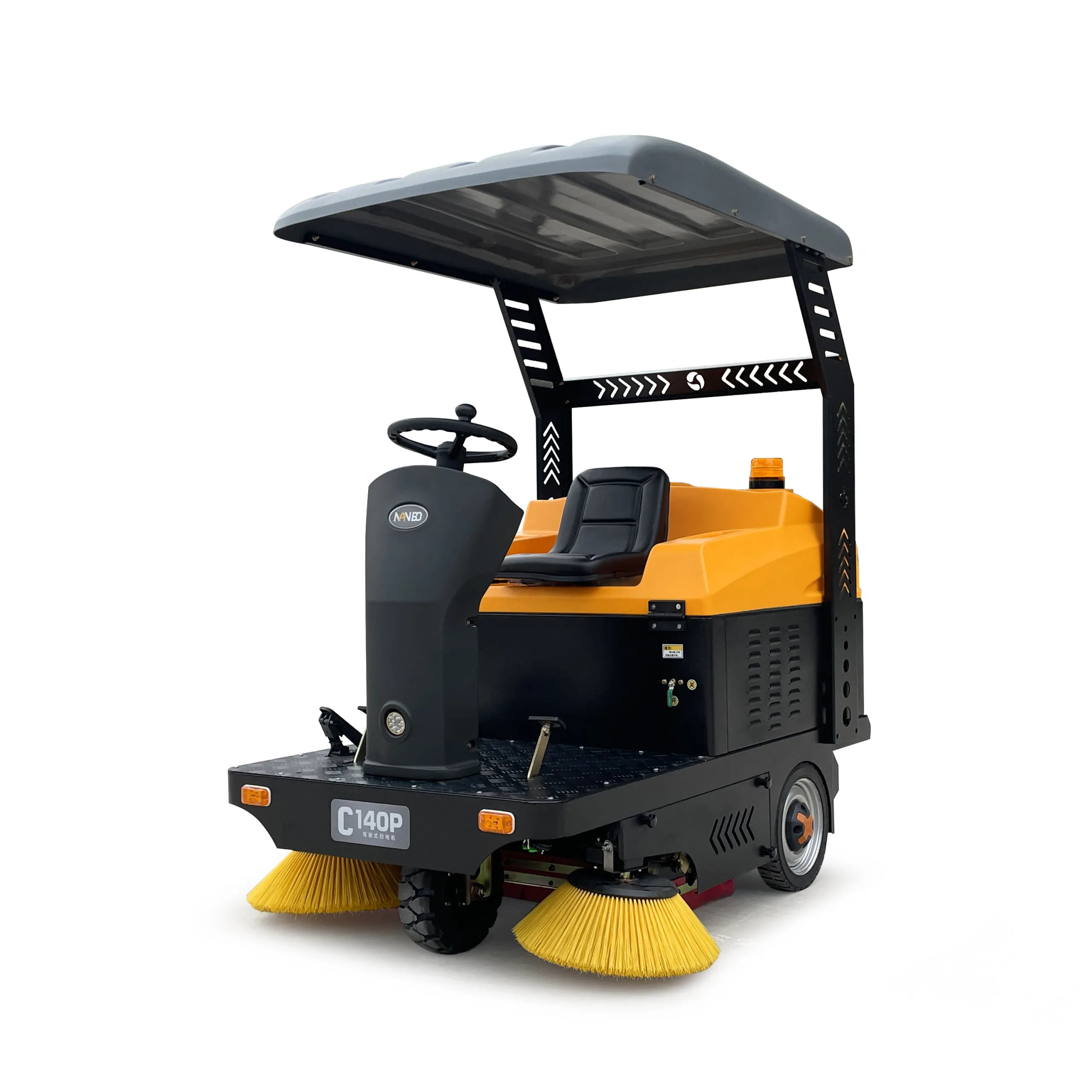 C140P (with canopy) Ride-on Sweeper