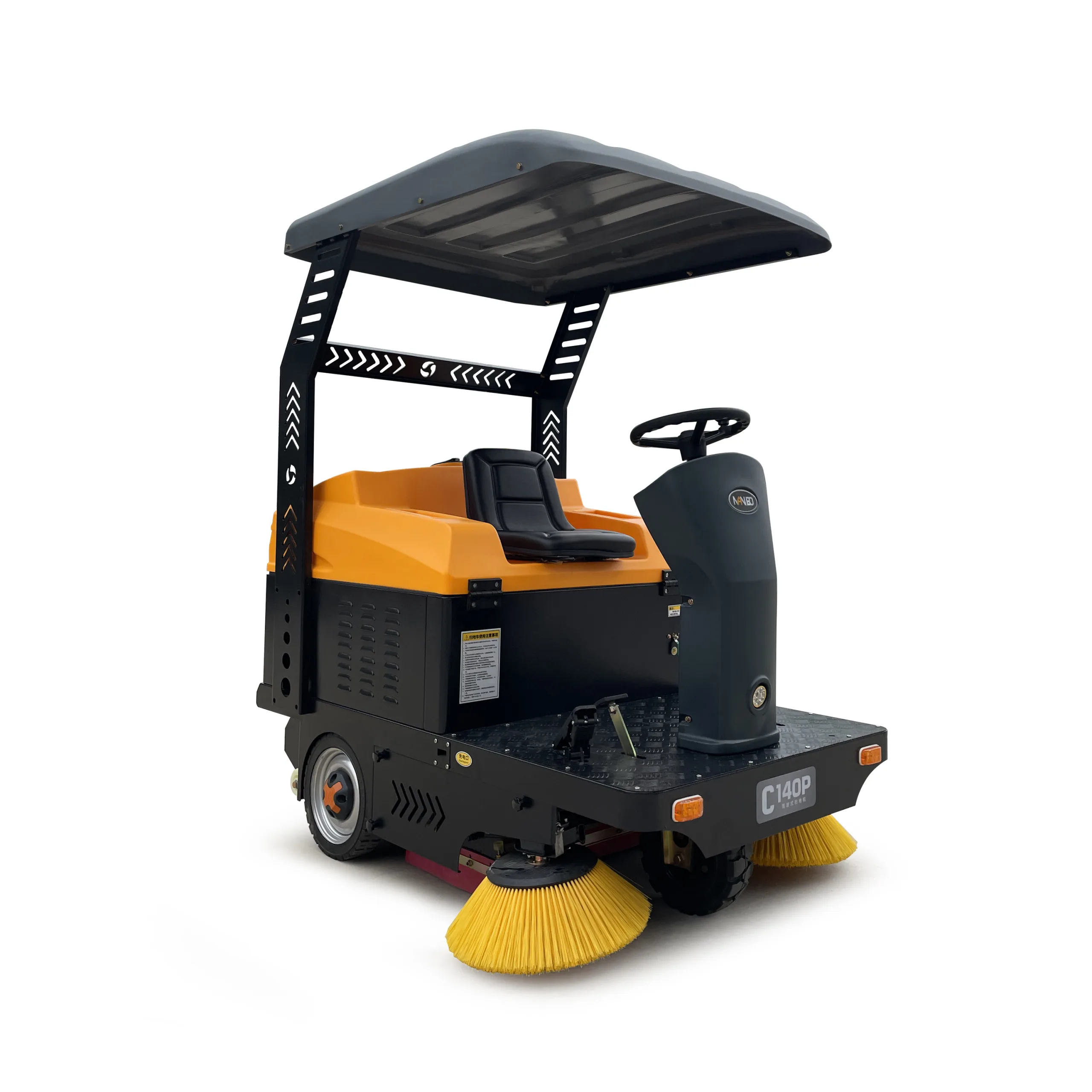 C140P (with canopy) Ride-on Sweeper (3)