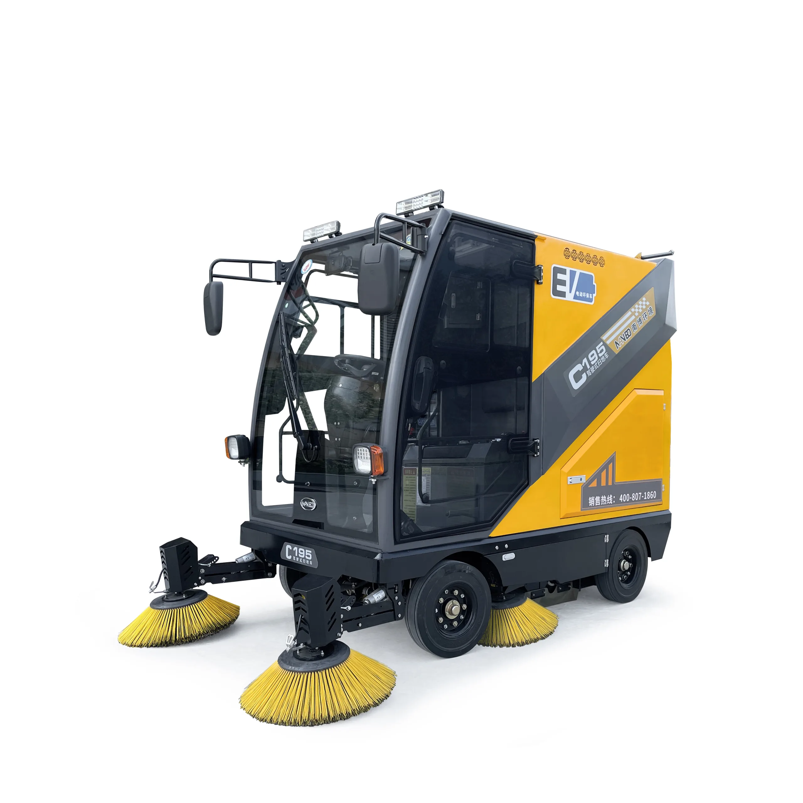 C195 Fully Enclosed Sweeper