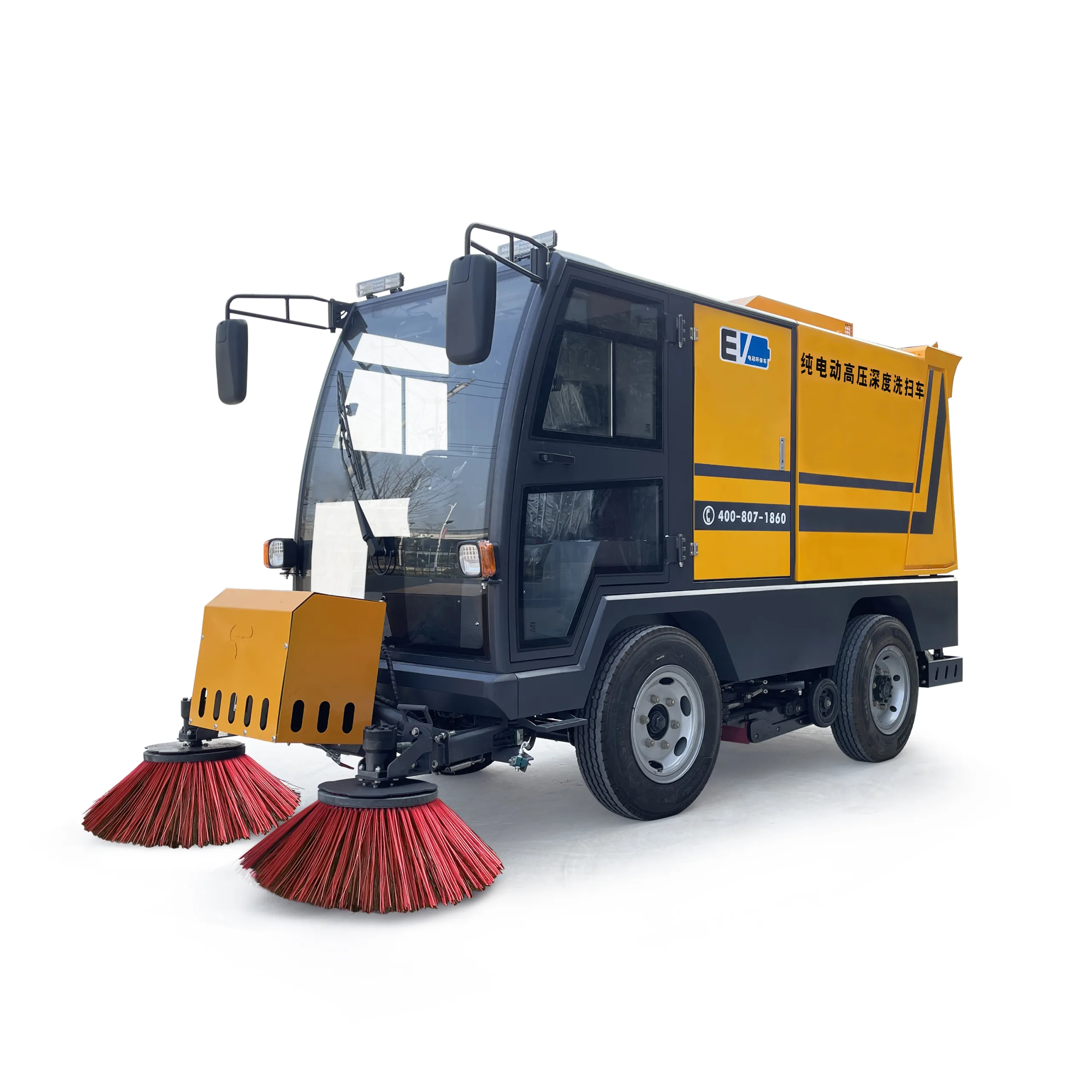 G210 Pure Electric High-Pressure Deep-Cleaning Sweeper