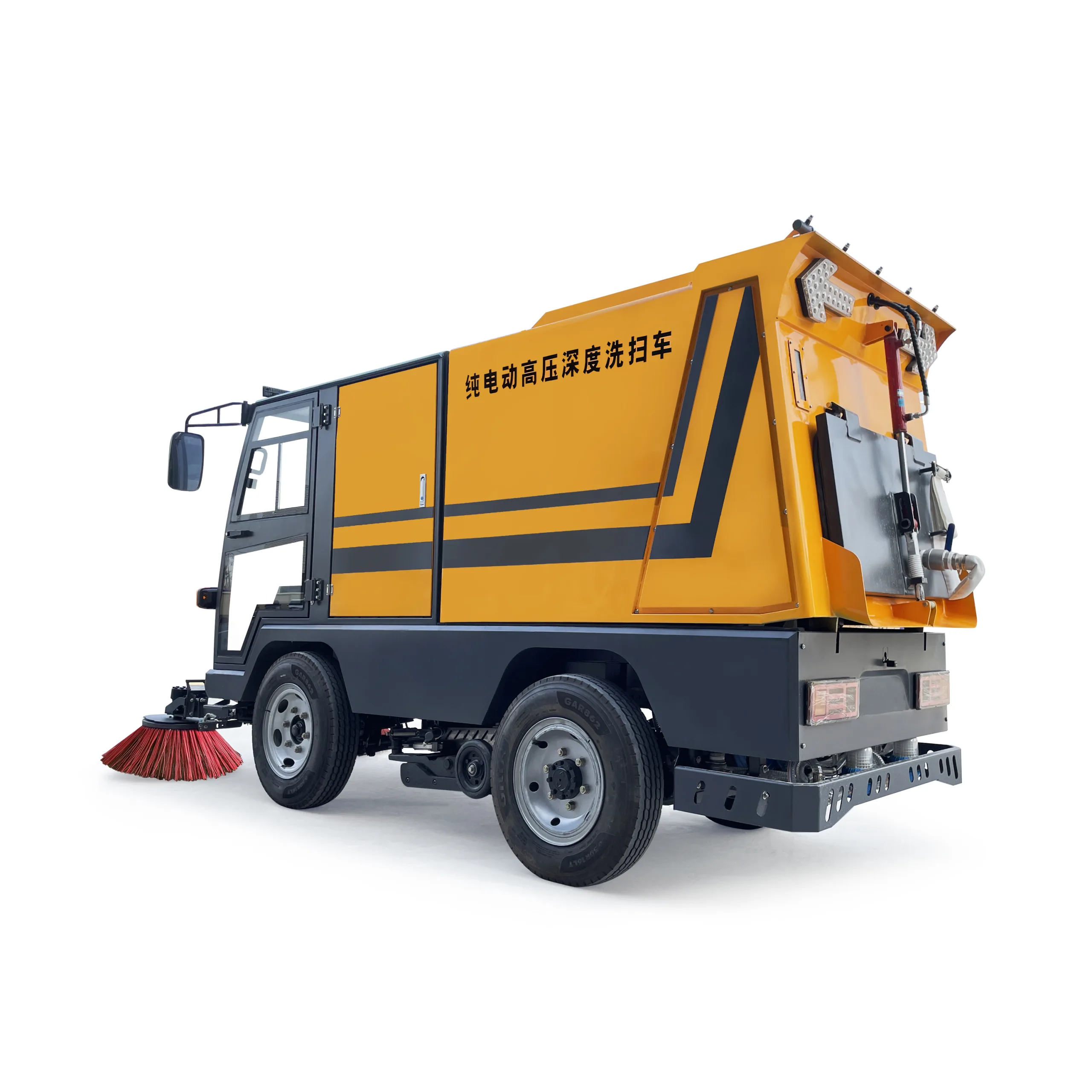 G210 Pure Electric High-Pressure Deep-Cleaning Sweeper (4)