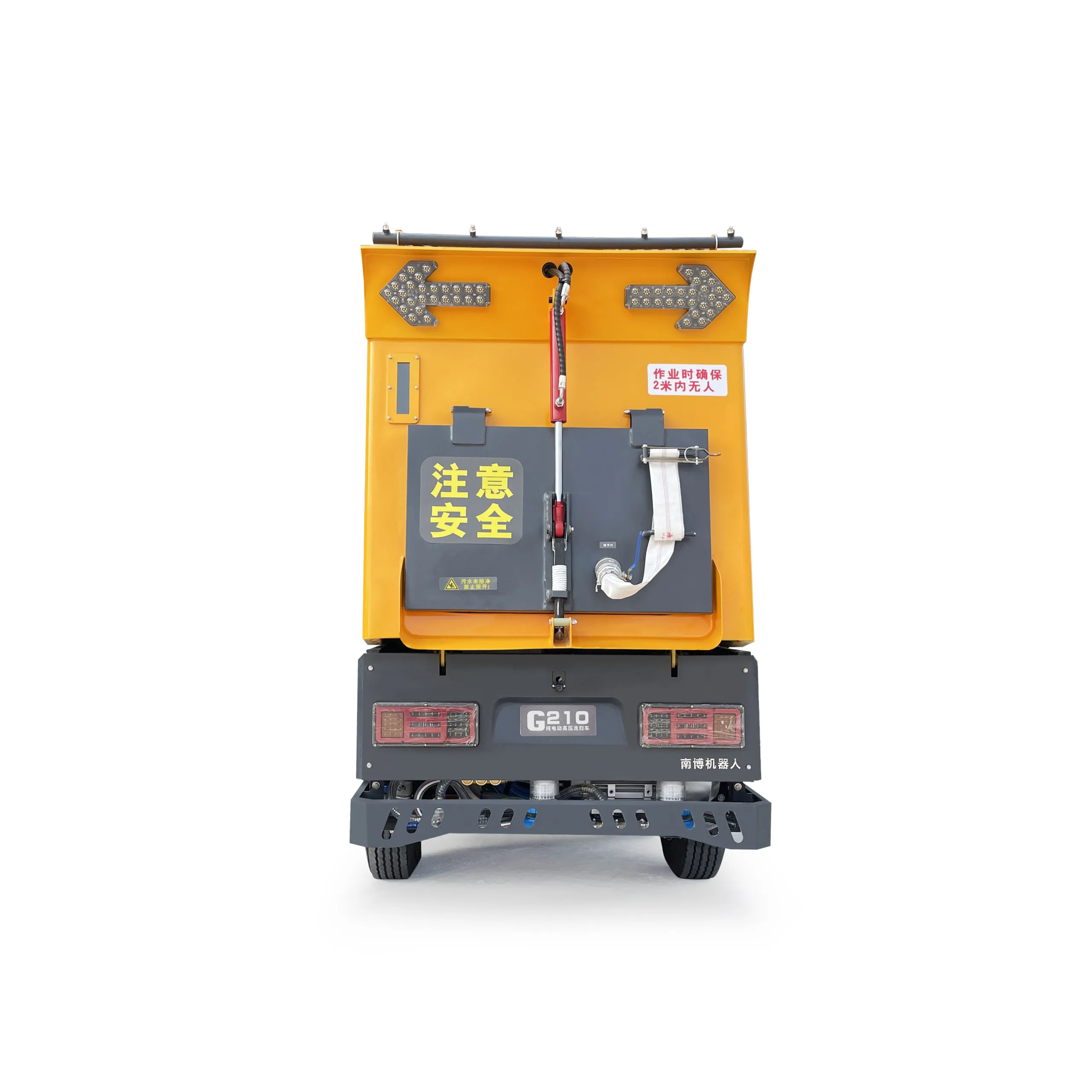 G210 Pure Electric High-Pressure Deep-Cleaning Sweeper (6)