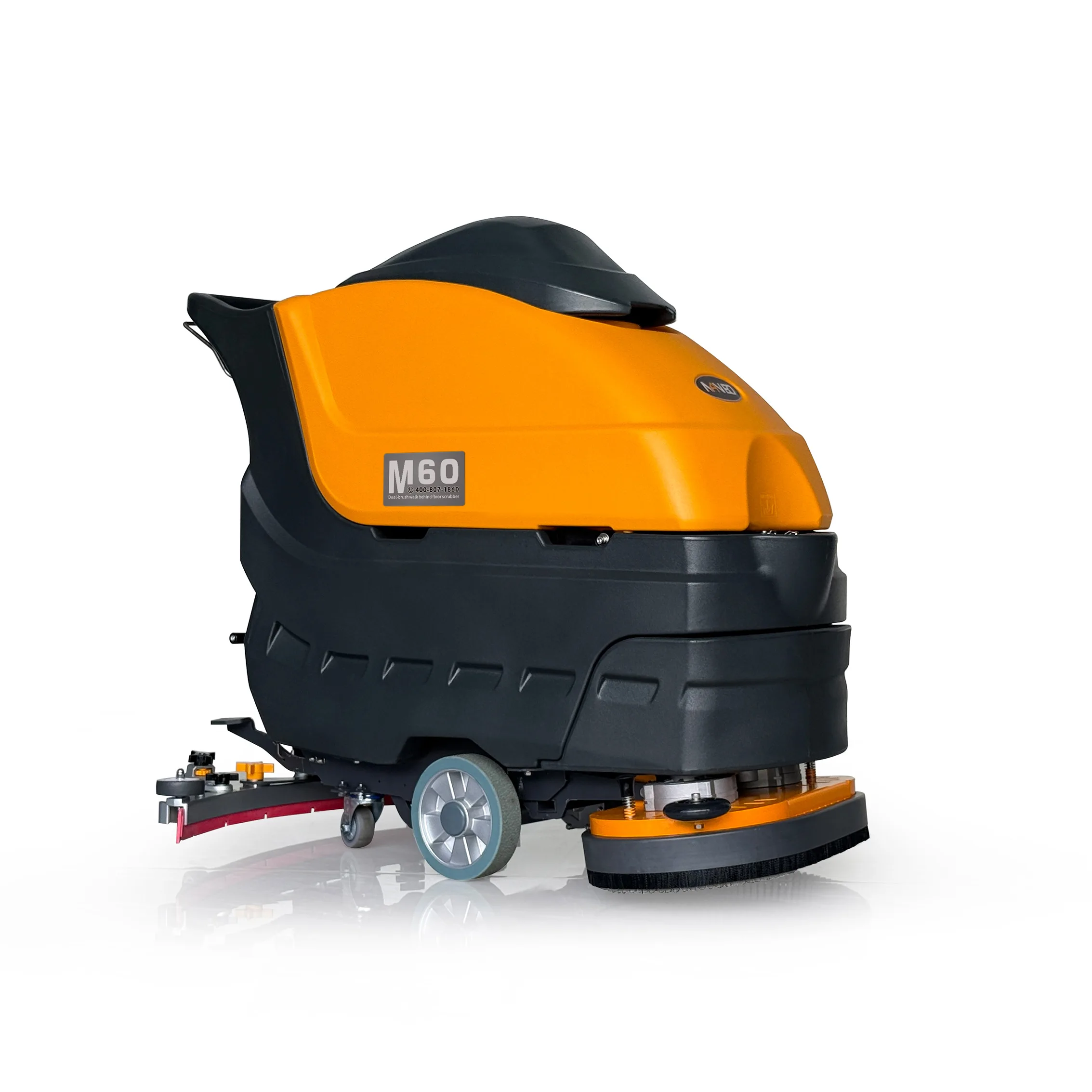 M60 Walk-Behind Dual-Brush Floor Scrubber (2)