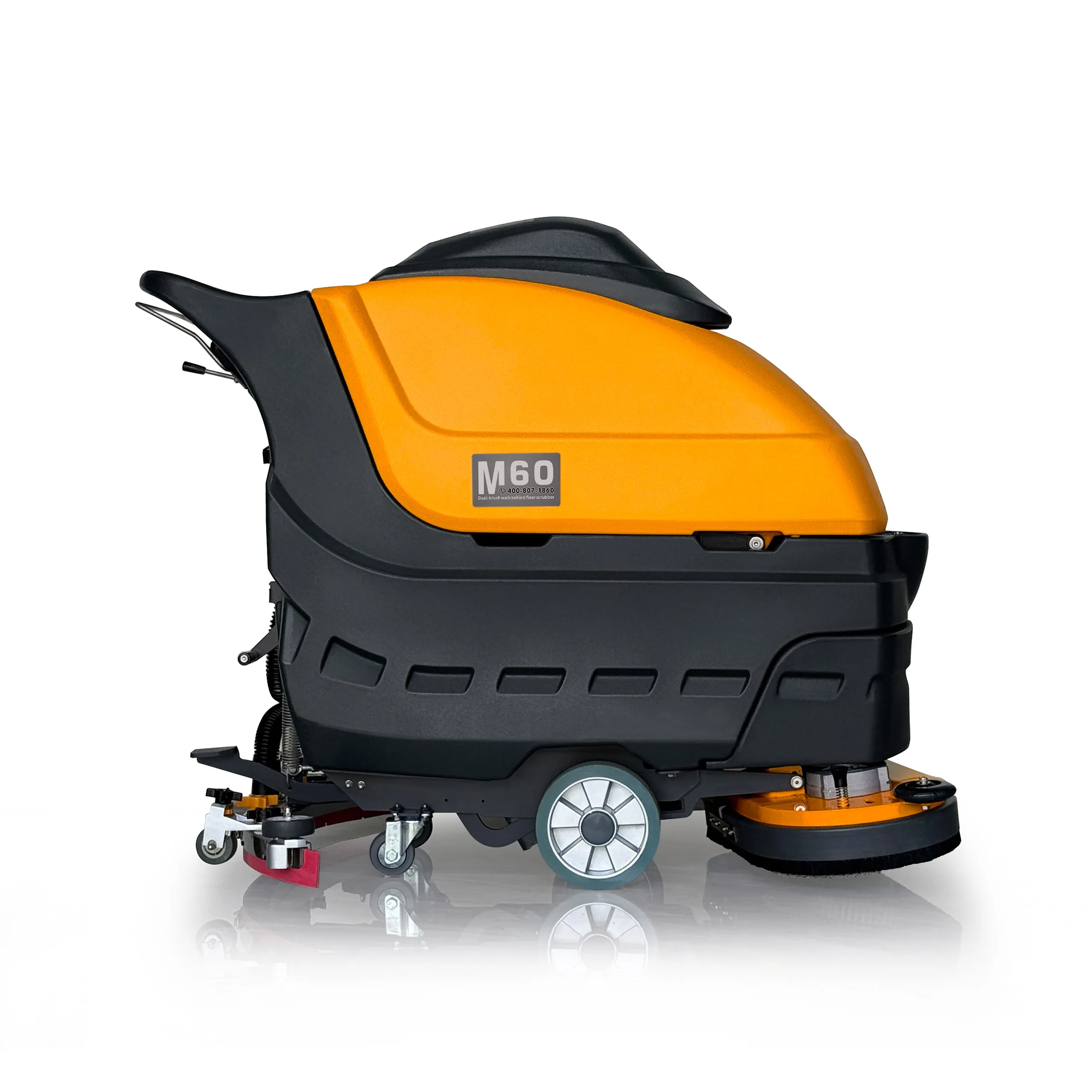M60 Walk-Behind Dual-Brush Floor Scrubber (3)