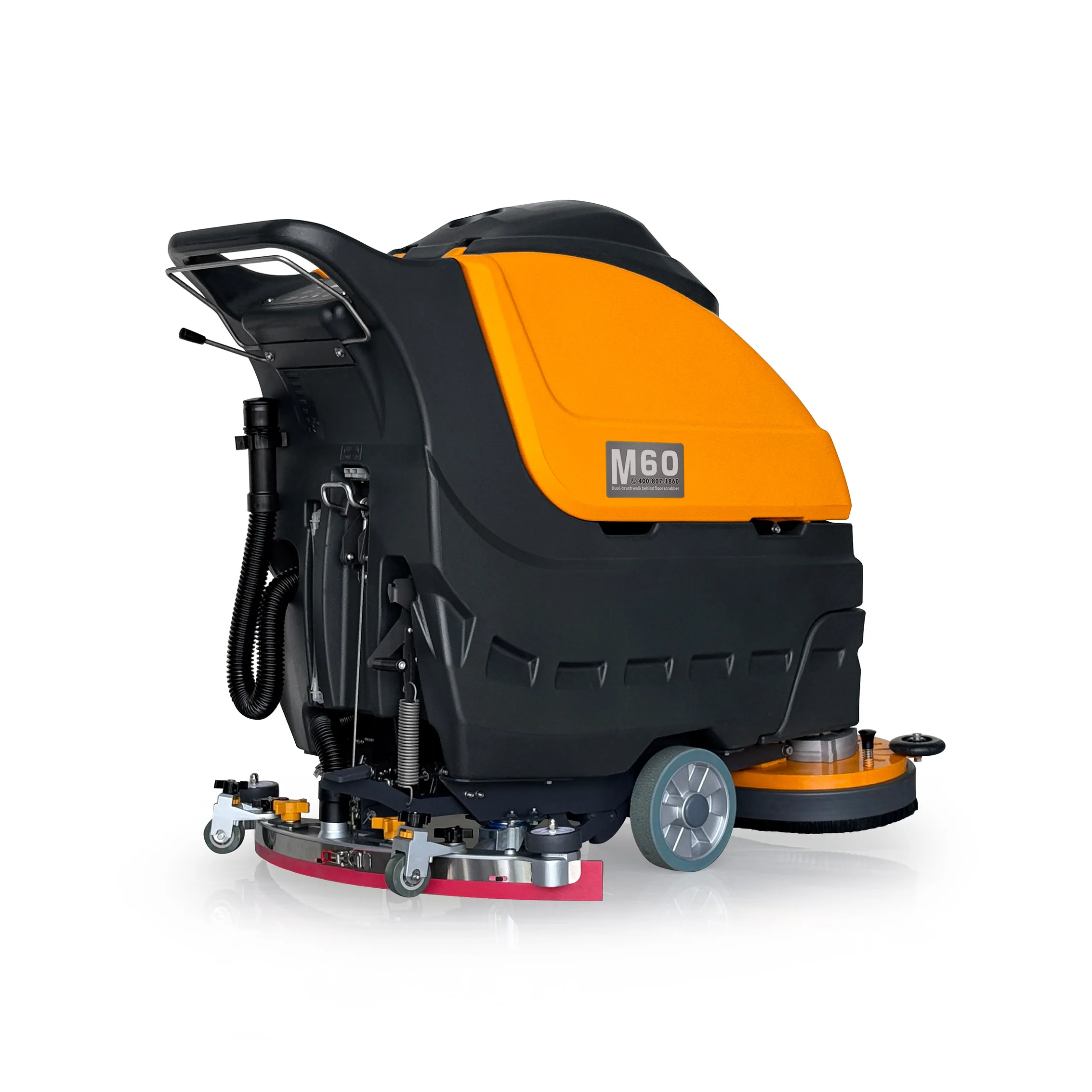 M60 Walk-Behind Dual-Brush Floor Scrubber (7)