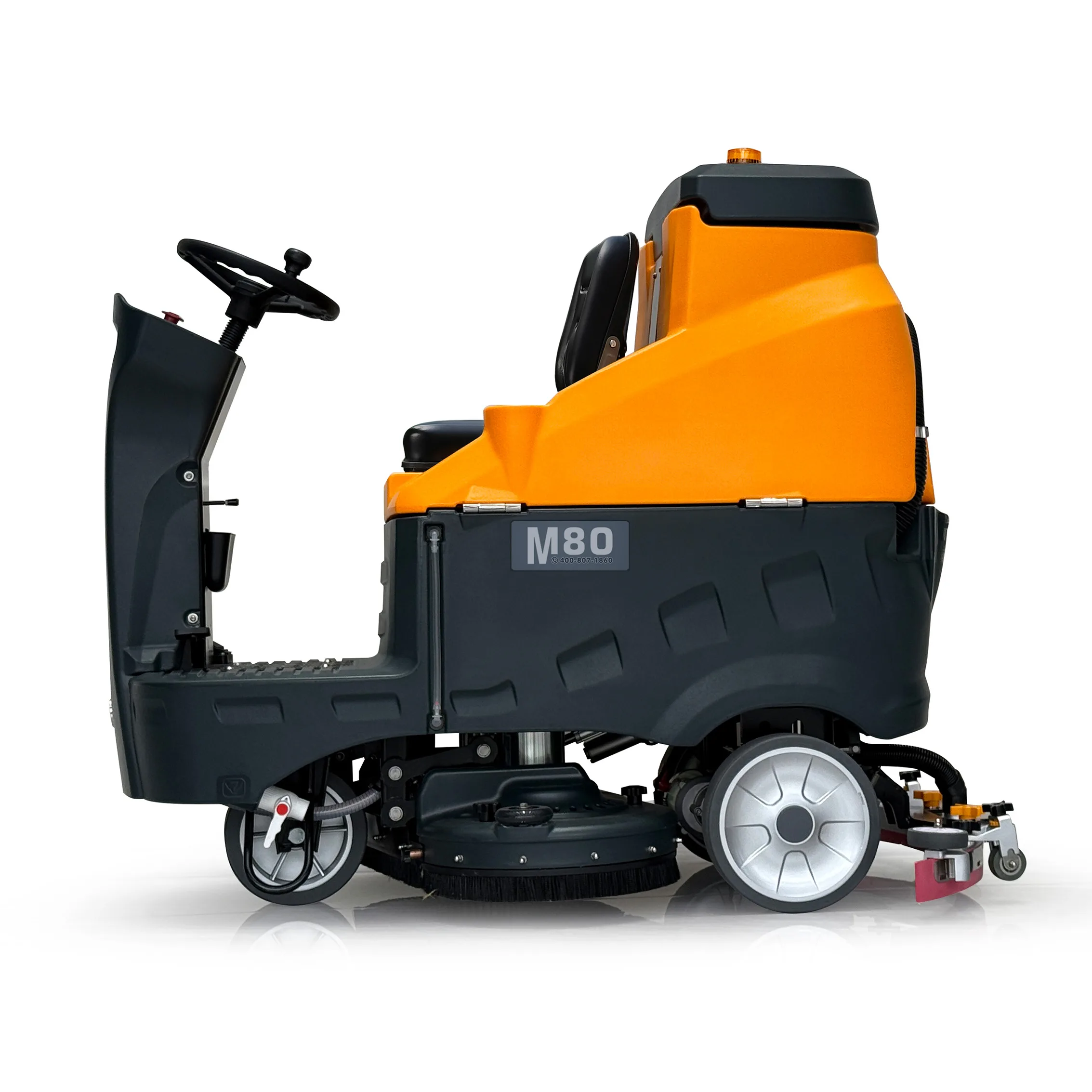 M80 (Rear-Wheel Drive) Ride-on Scrubber-Dryer (4)