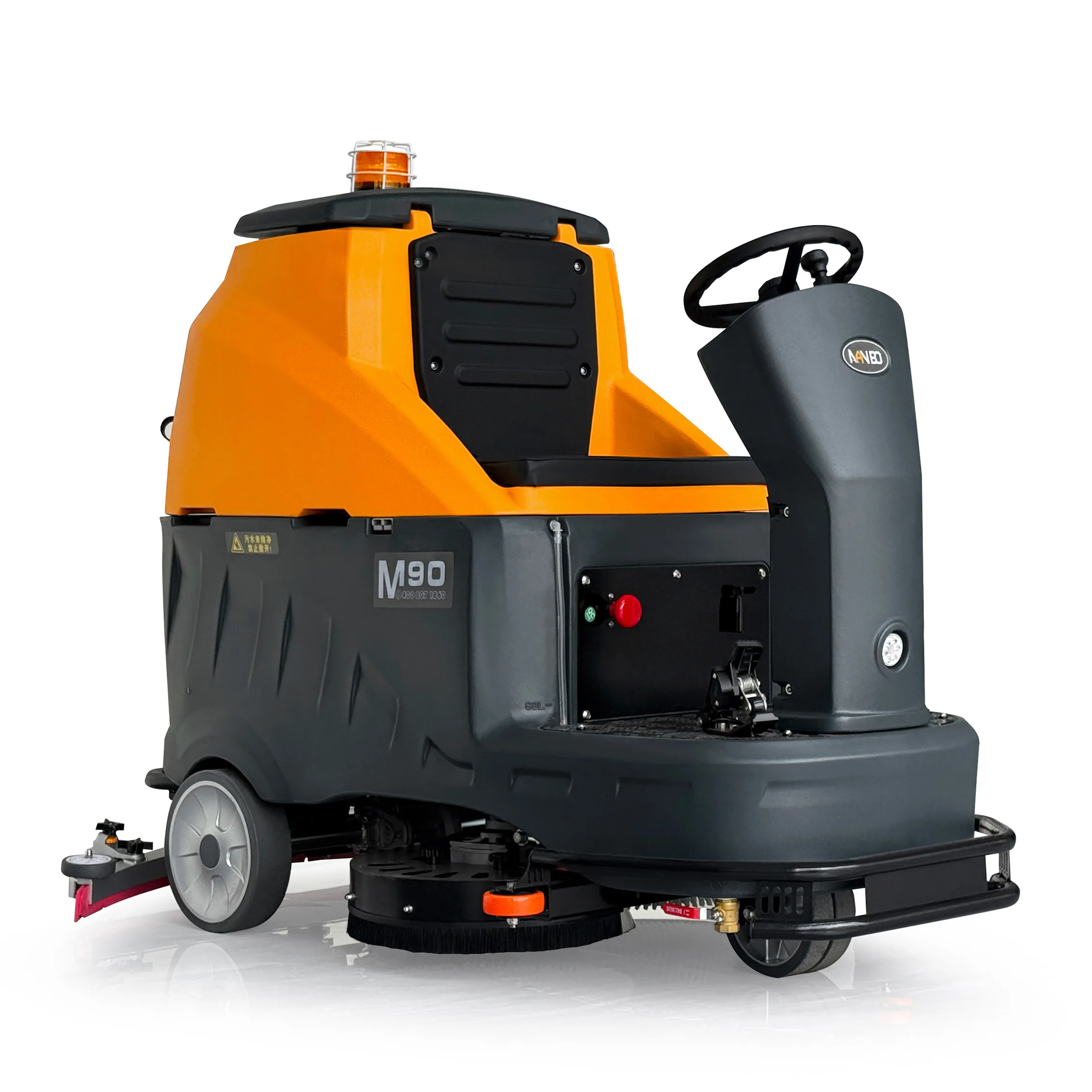 M90 Ride-on Floor Scrubber (2)