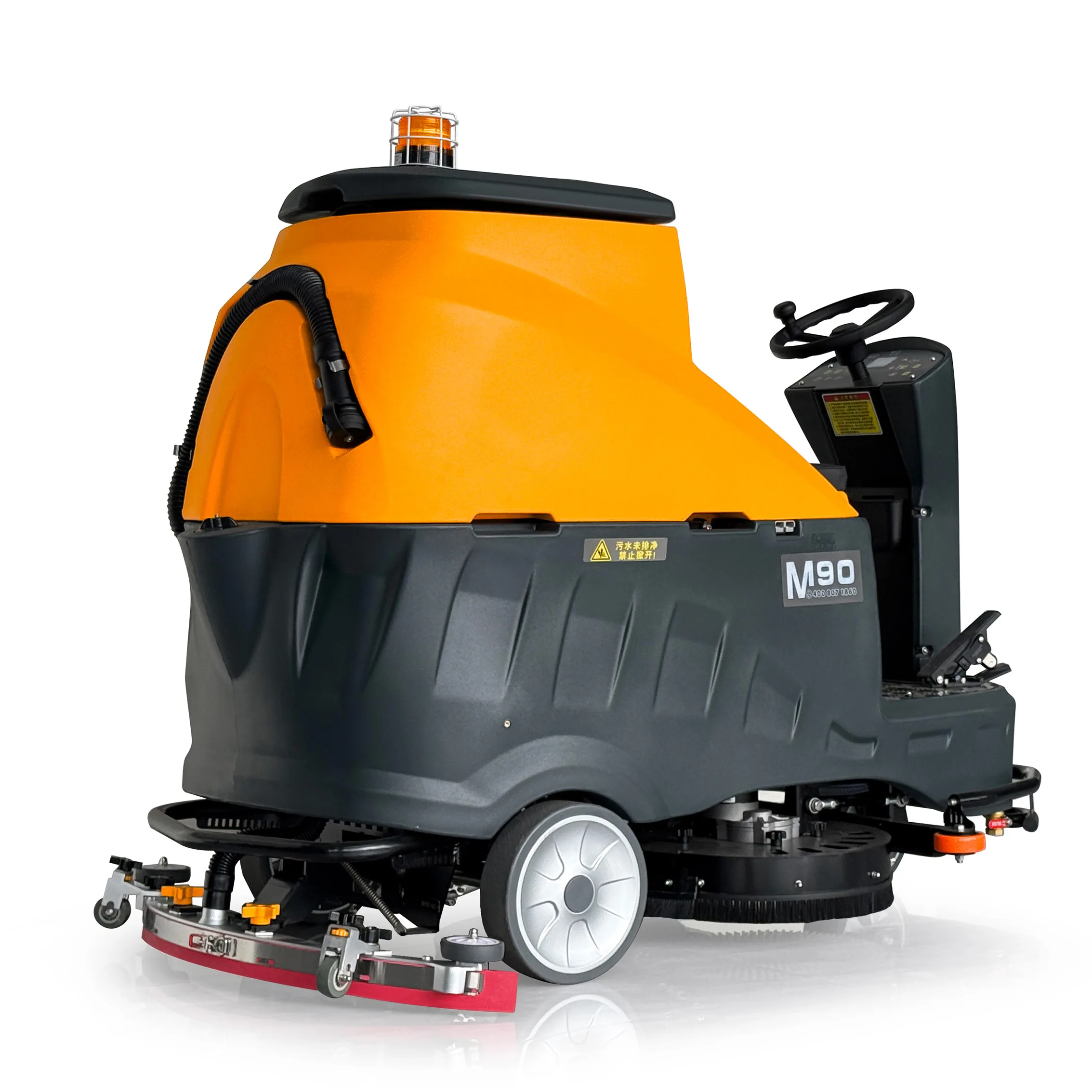 M90 Ride-on Floor Scrubber (7)