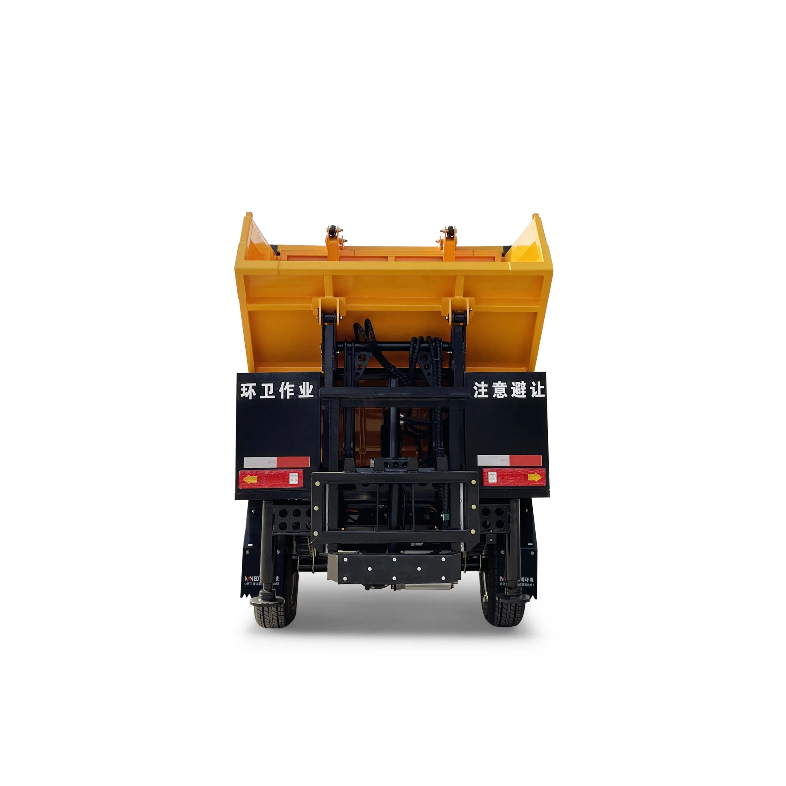 NB60 Four-Wheel Rear-Loading Compactor Truck (6)