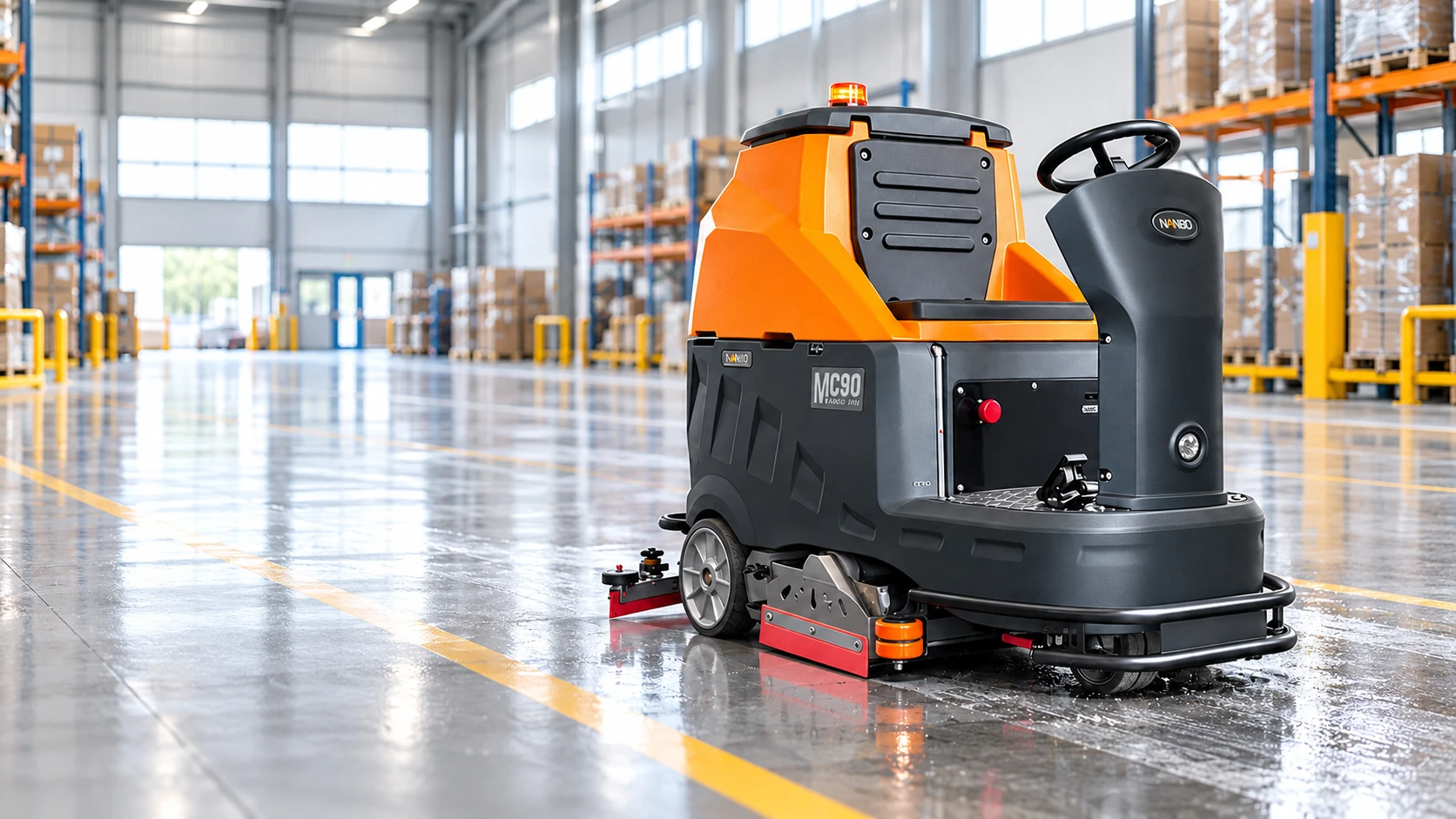 Floor scrubber machine selection guide - NANBO industrial floor scrubber machine